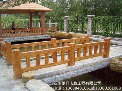 仿木欄桿圖片/仿木欄桿樣板圖 (2)