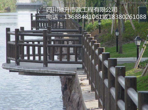 仿木欄桿圖片/仿木欄桿樣板圖 (3)