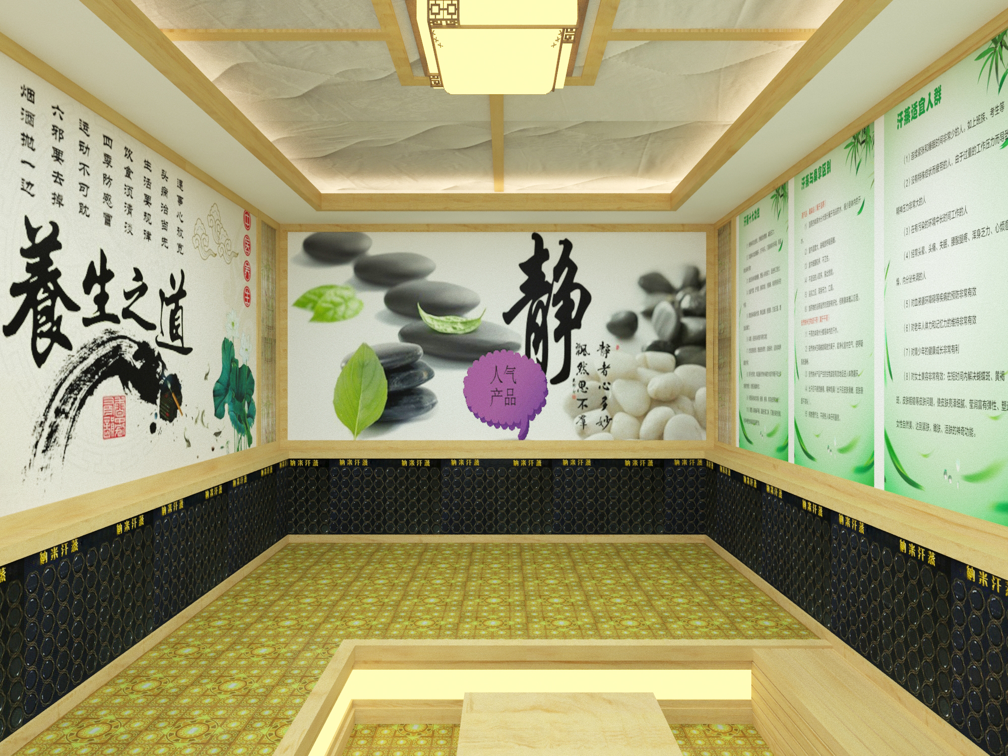 惠州納米汗蒸房安裝功效圖片