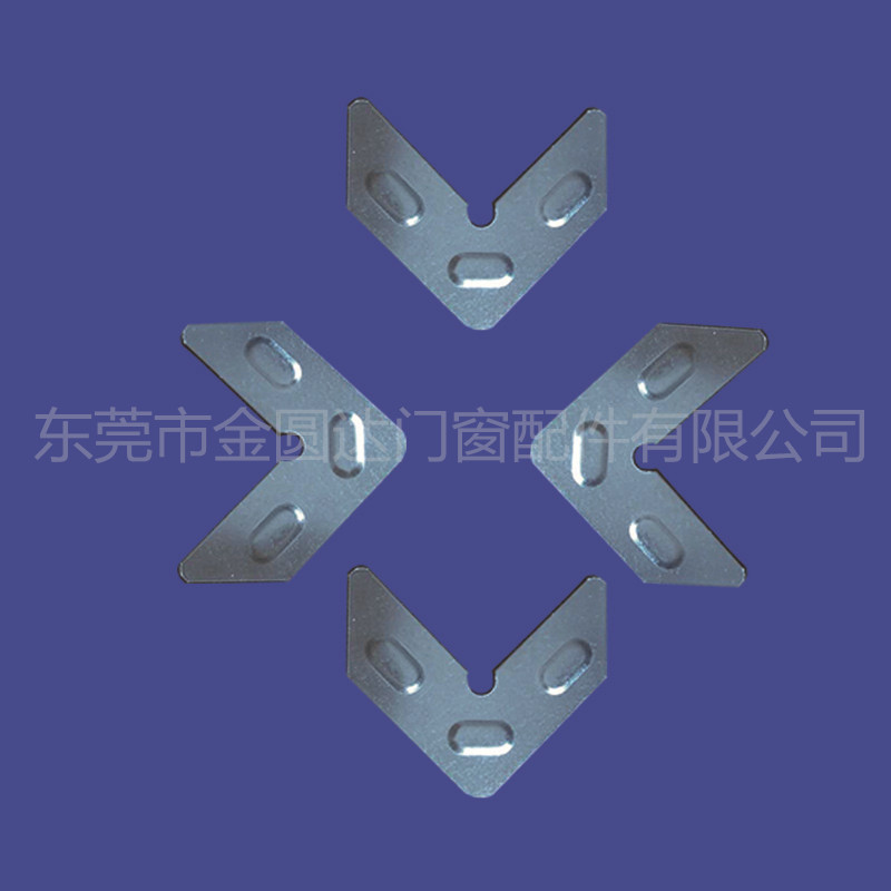 不銹鋼組角片鋁型材組框壓片圖片
