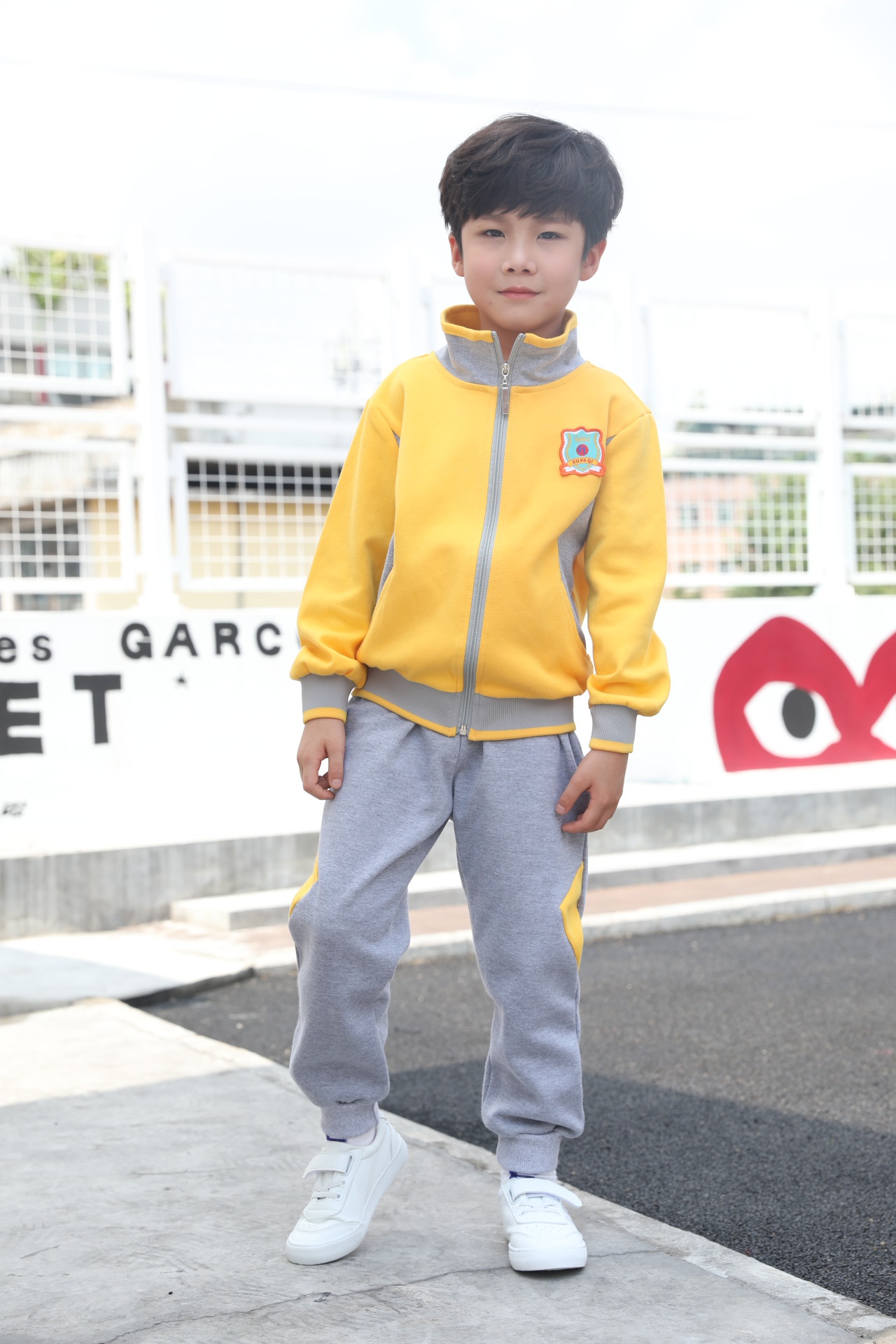 星星之火園服產品幼兒園園服純棉校圖片