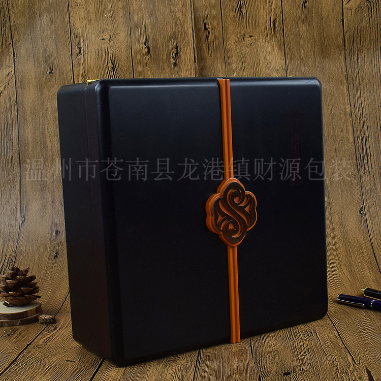 供應(yīng)珠寶包裝禮盒保 健品包裝禮品盒名貴藥草包裝皮盒定做高端皮質(zhì)禮盒