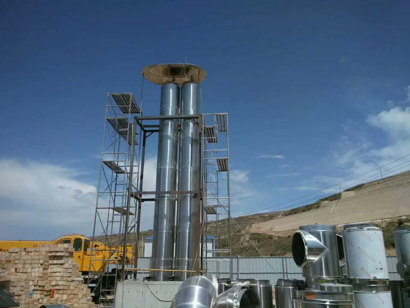 鋼煙囪設(shè)計(jì)圖片/鋼煙囪設(shè)計(jì)樣板圖 (2)