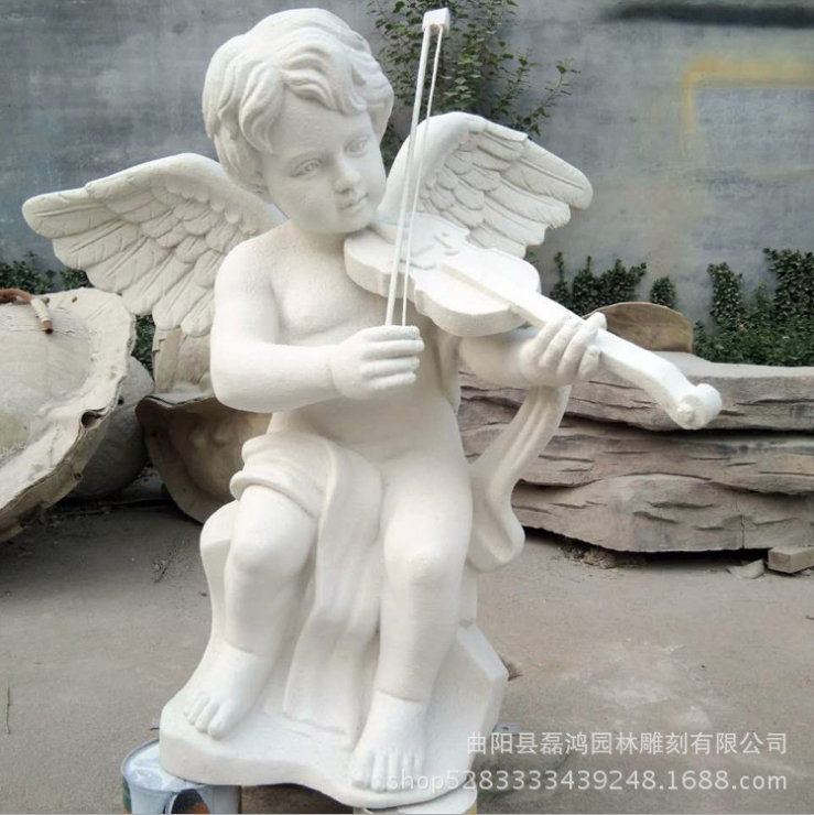 雕塑小天使圖片/雕塑小天使樣板圖 (3)