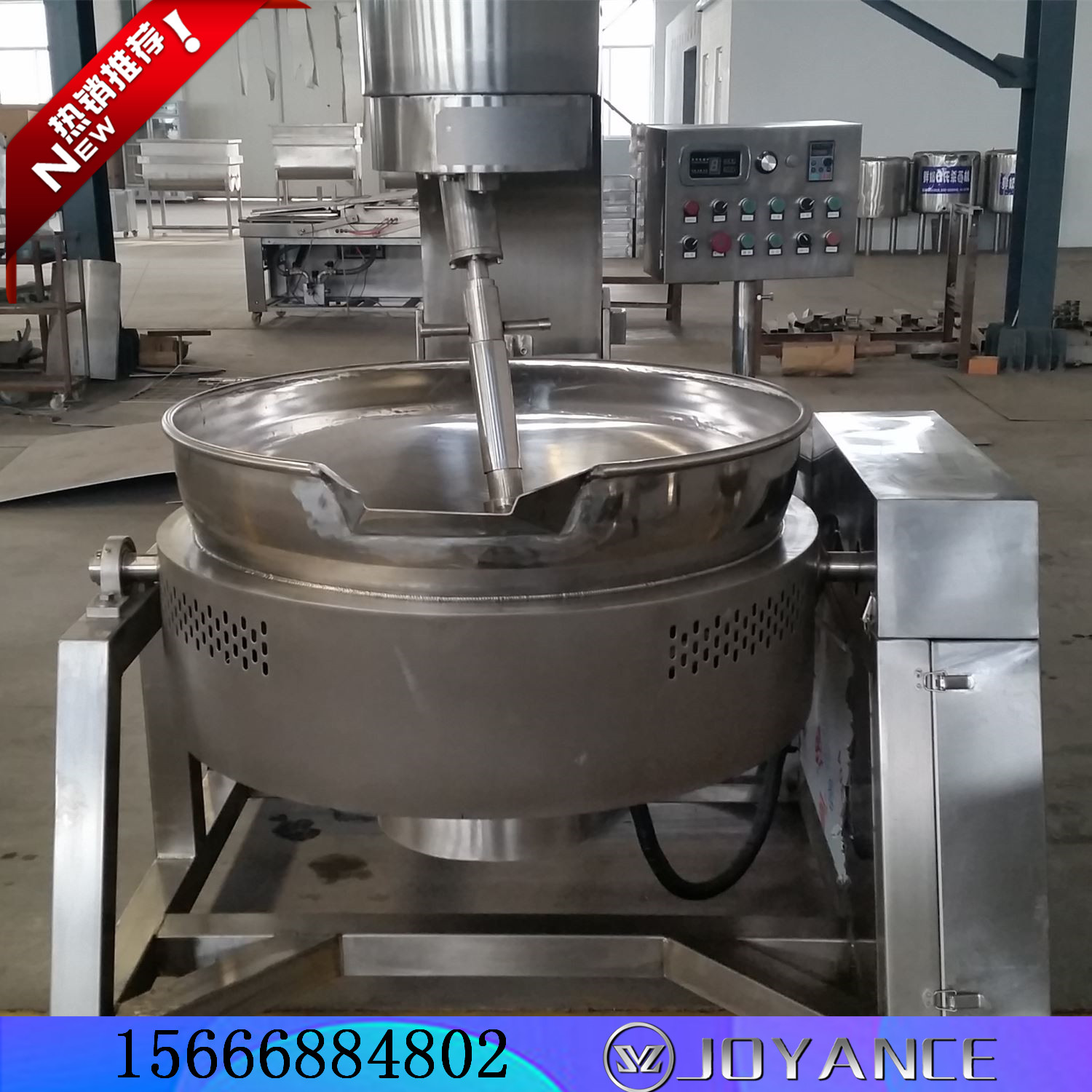 可傾式夾層鍋圖片/可傾式夾層鍋樣板圖 (3)