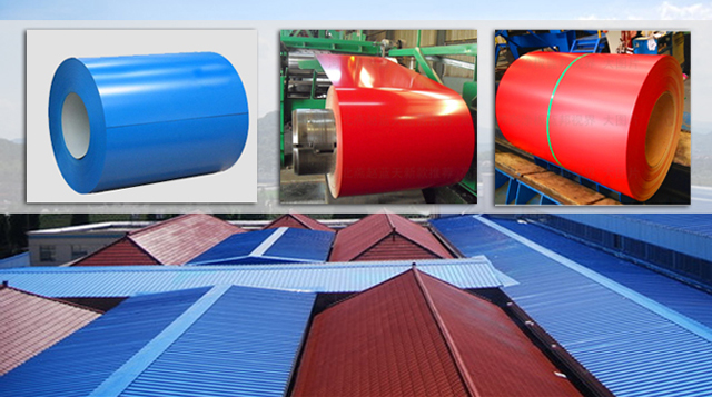 該選擇合適的彩涂板作為廠房屋頂河北藍(lán)天的合適 屋頂彩涂卷