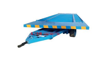 15噸20尺集裝箱平板拖車圖片