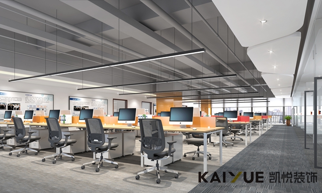 廣州辦公室裝修圖片/廣州辦公室裝修樣板圖 (3)