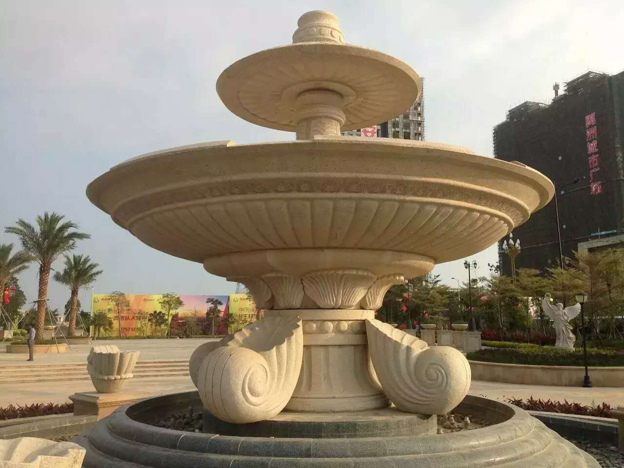 石雕噴泉圖片/石雕噴泉樣板圖 (1)