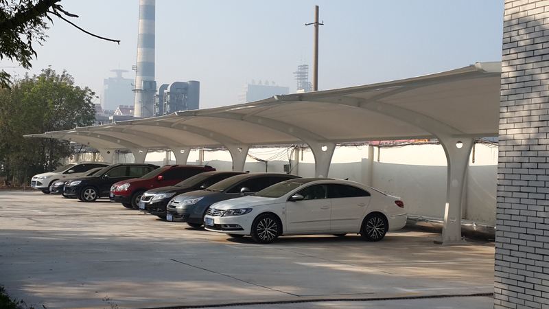 無(wú)錫停車(chē)棚圖片/無(wú)錫停車(chē)棚樣板圖 (3)