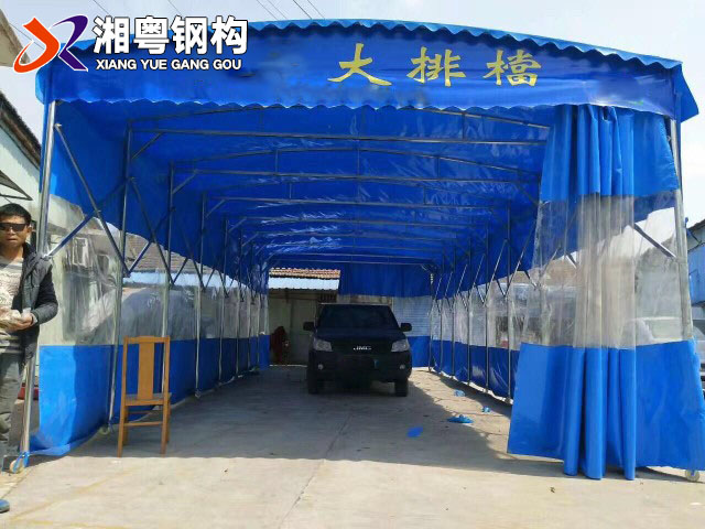 全國批發(fā)伸縮遮陽篷夜市餐飲大排檔