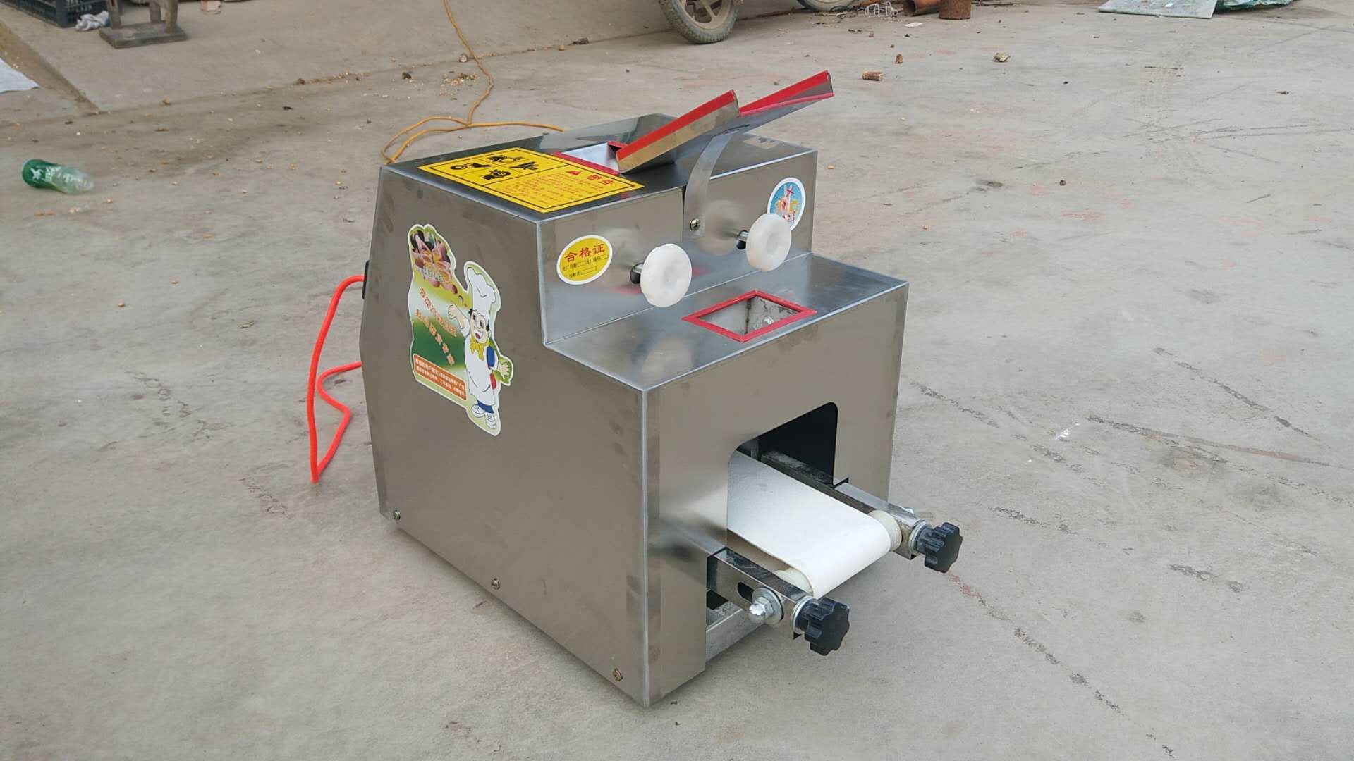 全自動餃子皮機圖片/全自動餃子皮機樣板圖 (4)