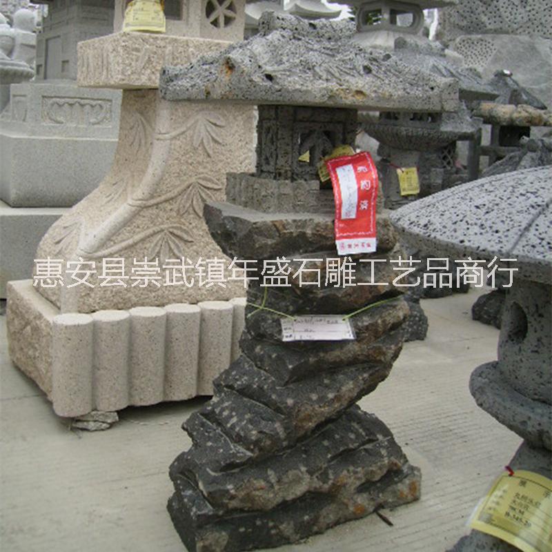 石雕仿古石燈圖片/石雕仿古石燈樣板圖 (4)