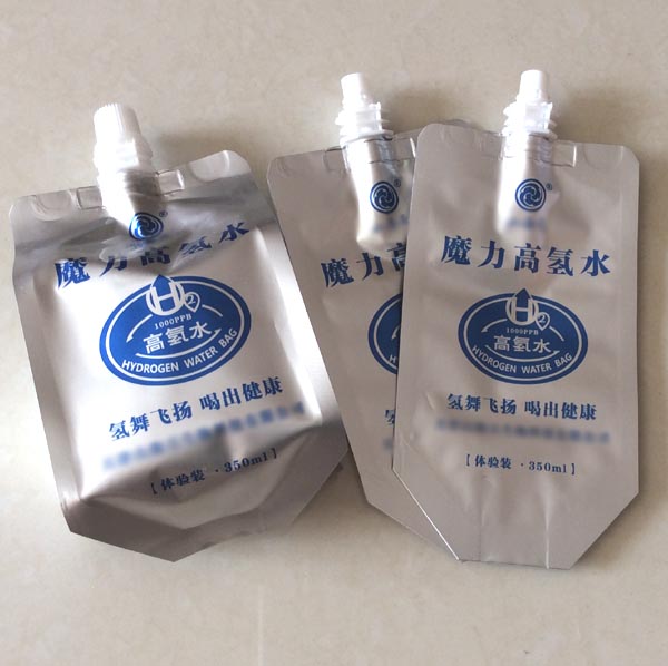 高氫水 高氫水吸嘴鋁箔袋糯米水酒吸嘴包裝廠家供應