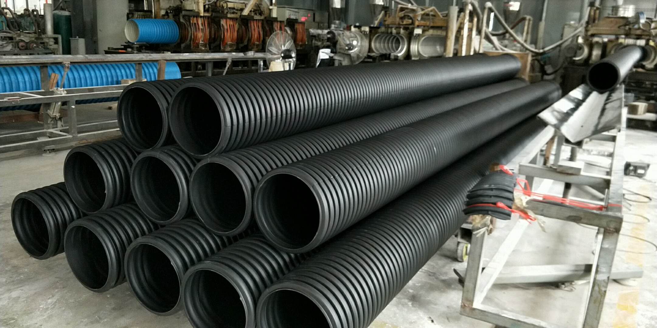 HDPE塑鋼纏繞管圖片/HDPE塑鋼纏繞管樣板圖 (2)