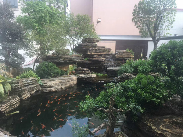 庭院假山圖片/庭院假山樣板圖 (4)