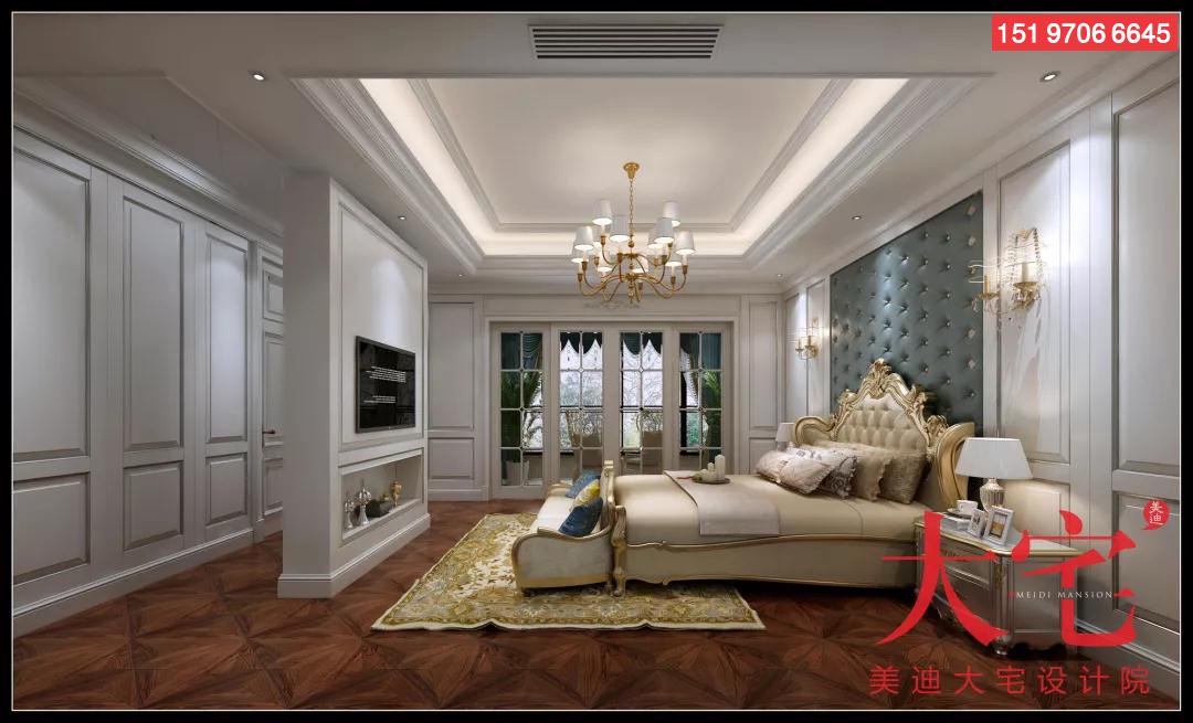 中航云璽 中航翡翠灣別墅美式風格圖片/中航云璽 中航翡翠灣別墅美式風格樣板圖 (4)