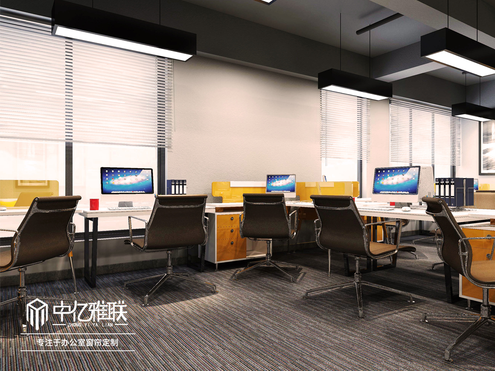 南寧辦公窗簾卷簾、百葉簾，遮光簾圖片/南寧辦公窗簾卷簾、百葉簾，遮光簾樣板圖 (4)