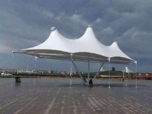 膜結(jié)構(gòu)景觀棚圖片/膜結(jié)構(gòu)景觀棚樣板圖 (2)