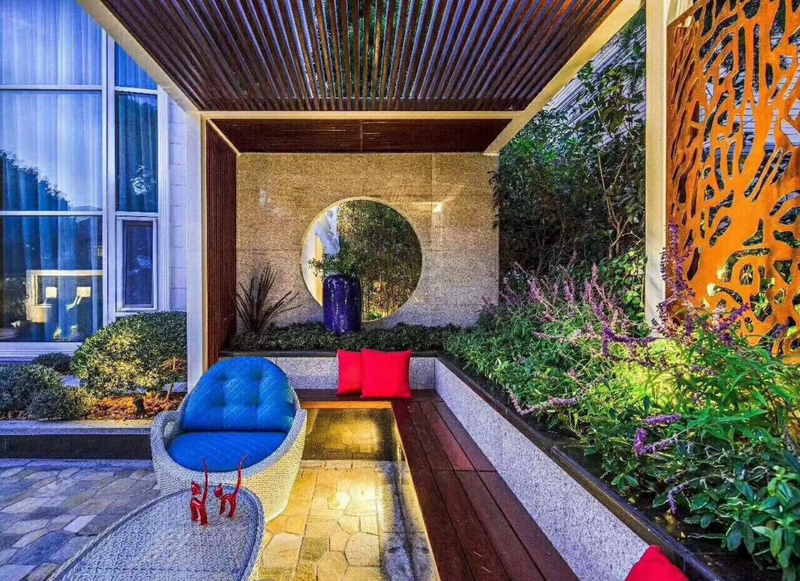 別墅花園的植物配置有技巧