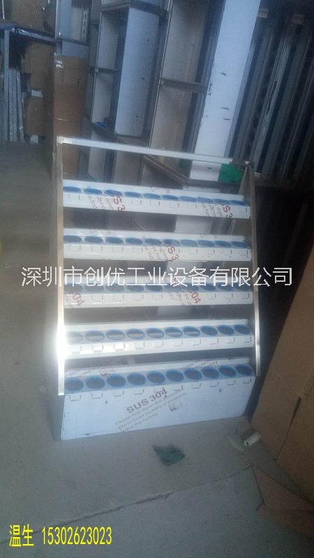 不銹鋼六層水杯擺放架圖片/不銹鋼六層水杯擺放架樣板圖 (2)