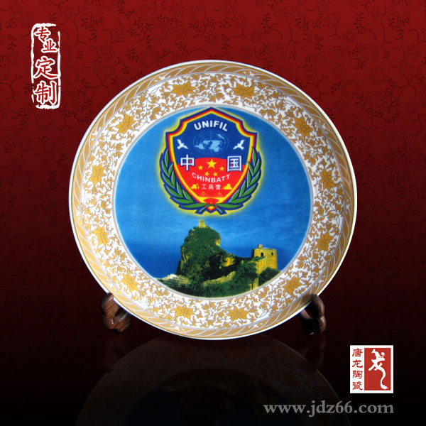 禮品瓷盤(pán)圖片/禮品瓷盤(pán)樣板圖 (1)