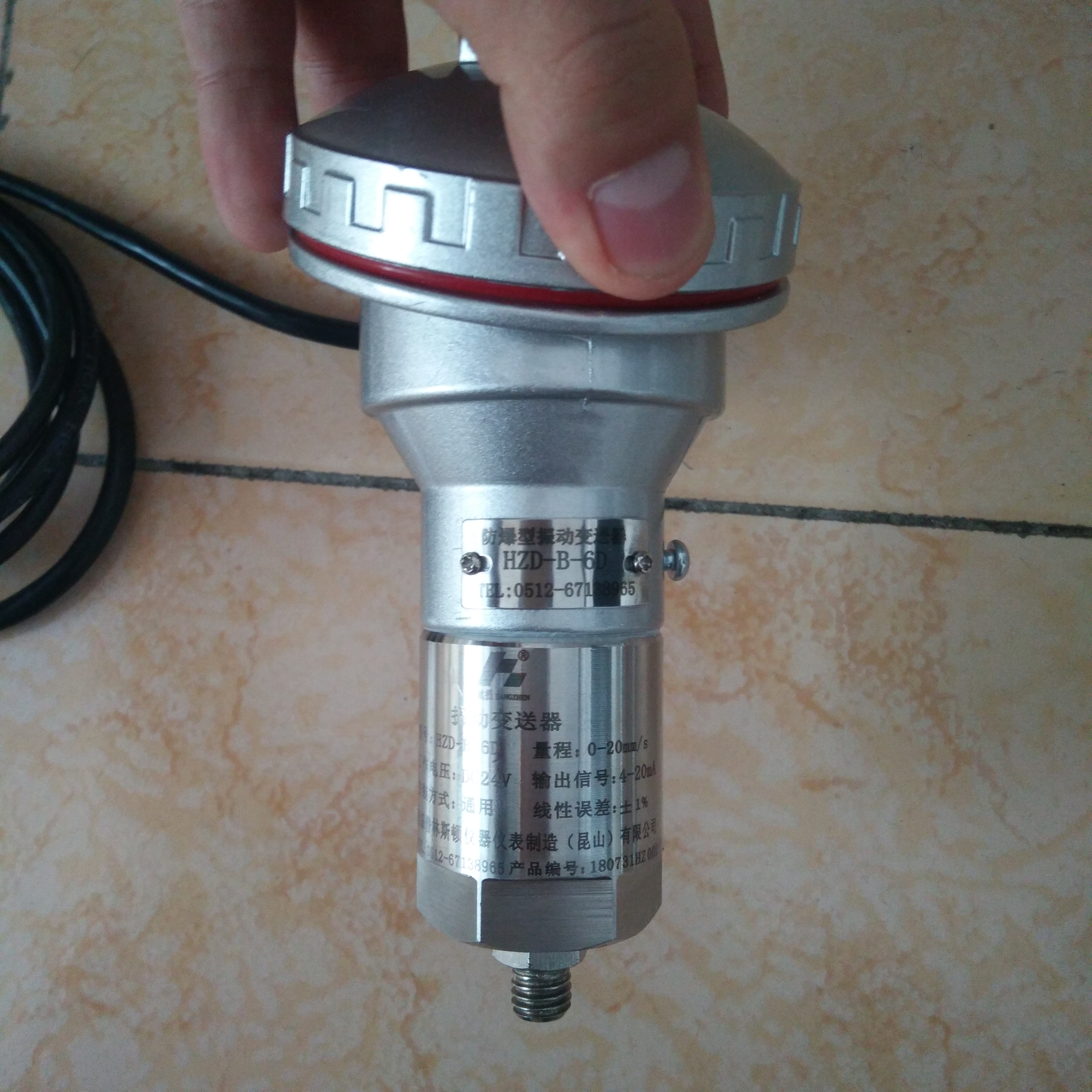 HZD-B-6D振動(dòng)變送器圖片