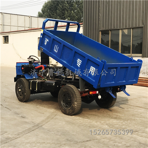 低矮型礦用四輪車 巷道礦用兩驅(qū)車 小型井下拉煤渣自卸車