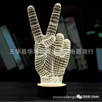 新亞克力3D小夜燈圖片/新亞克力3D小夜燈樣板圖 (1)