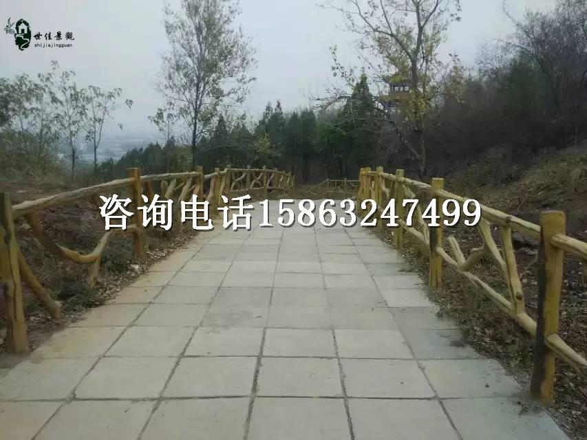 木欄桿圖片/木欄桿樣板圖 (1)
