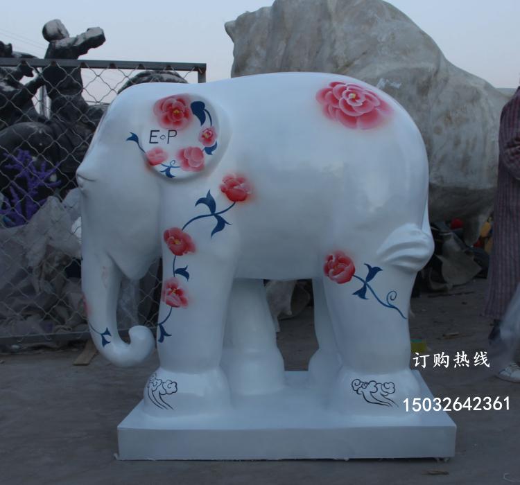 大象雕塑圖片/大象雕塑樣板圖 (4)