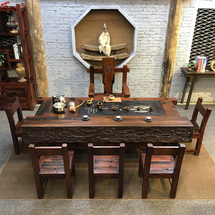 古船木茶桌圖片/古船木茶桌樣板圖 (2)