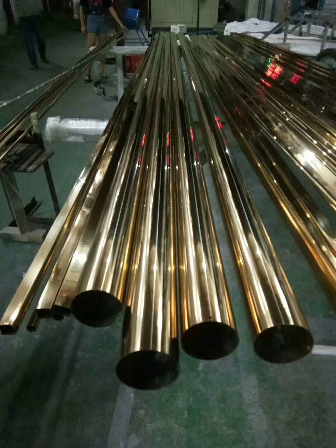 佛山304不銹鋼鍍色6米管