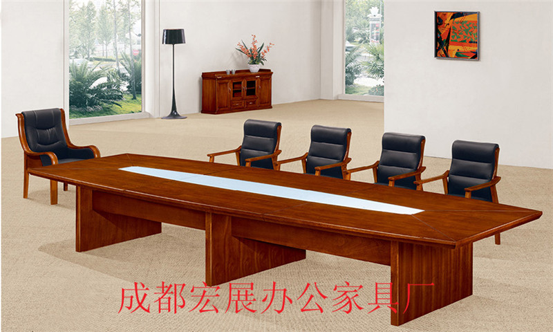 實(shí)木會(huì)議桌圖片/實(shí)木會(huì)議桌樣板圖 (2)