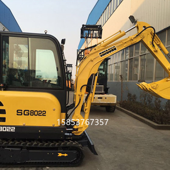 自重1.8噸的履帶式挖掘機(jī)圖片/自重1.8噸的履帶式挖掘機(jī)樣板圖 (3)