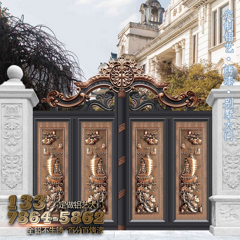 別墅大門YBy001圖片/別墅大門YBy001樣板圖 (2)