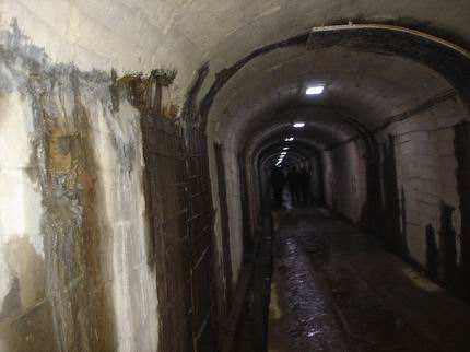 礦井巷道漏水封堵、 礦井巷道漏水處理、礦井巷道變形縫堵漏、礦井巷道沉降縫堵漏