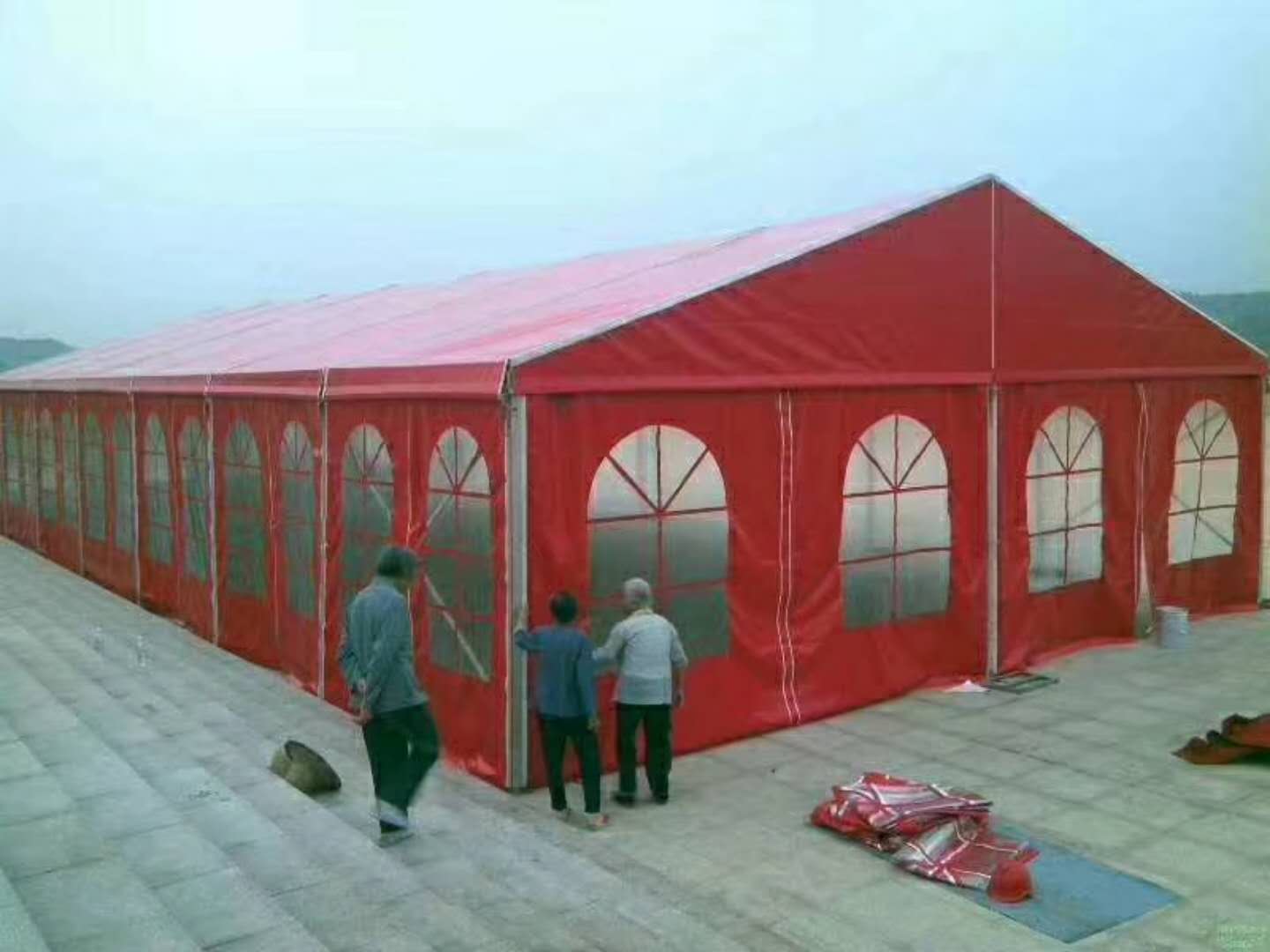 廣東大型專賣場固定蓬圖片/廣東大型專賣場固定蓬樣板圖 (1)