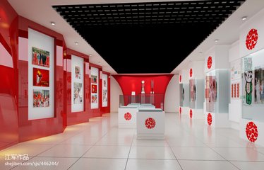西安軍事展覽館展示廳設(shè)計裝修