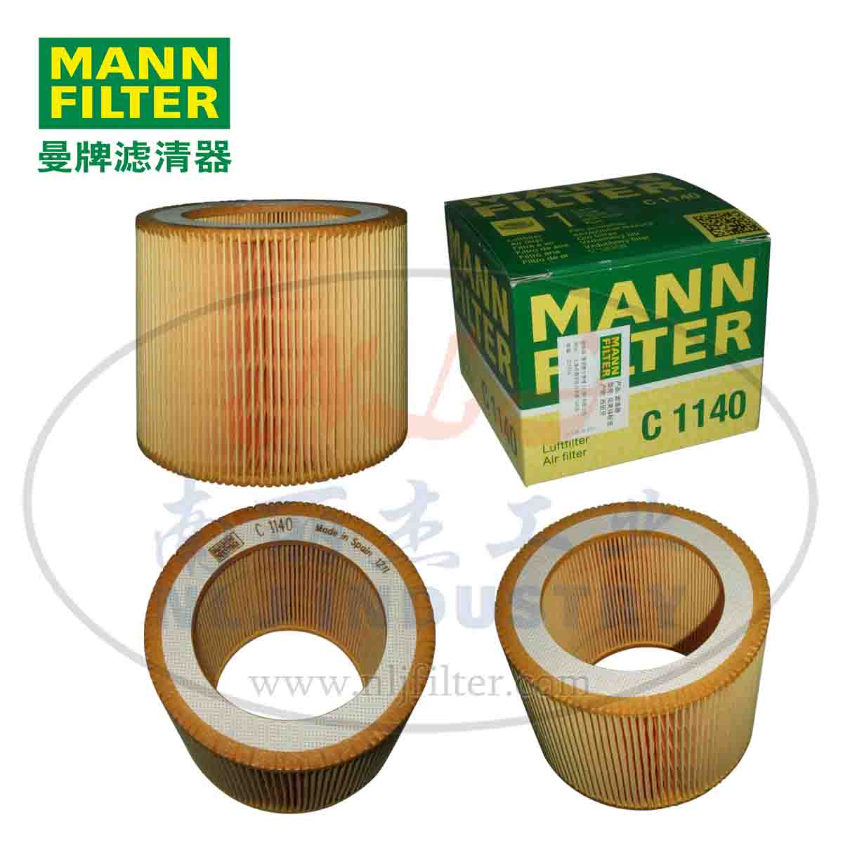 MANN-FILTER(曼牌滤清器)空滤C1140图片