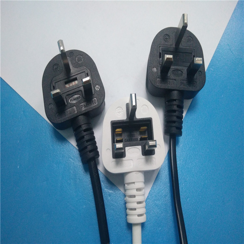 英式插頭線 英規(guī)電源線品字尾3*0.75平方