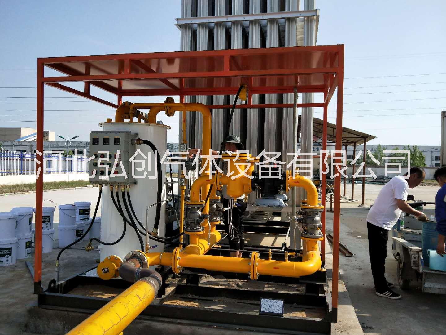 小型點(diǎn)供LNG汽化撬圖片/小型點(diǎn)供LNG汽化撬樣板圖 (2)