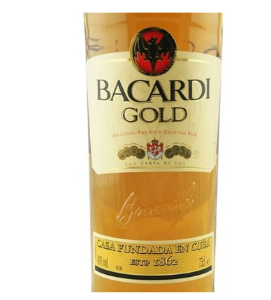 金朗姆酒，洋酒Bacardi/百加得金朗姆酒750ml40度行货烘培海盗酒 ，金朗姆酒价格图片