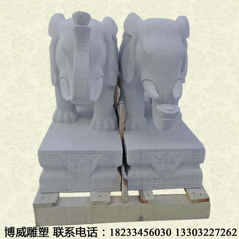 石雕石象圖片/石雕石象樣板圖 (1)