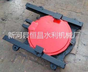 鑄鐵圓閘門圖片/鑄鐵圓閘門樣板圖 (2)