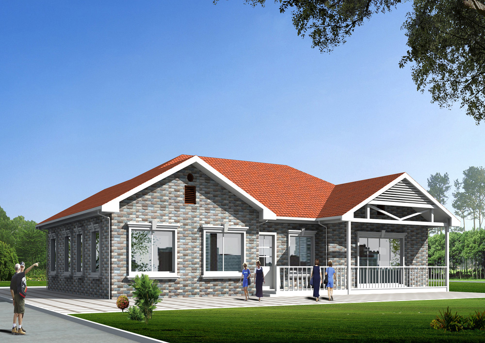 輕鋼別墅圖片/輕鋼別墅樣板圖 (4)