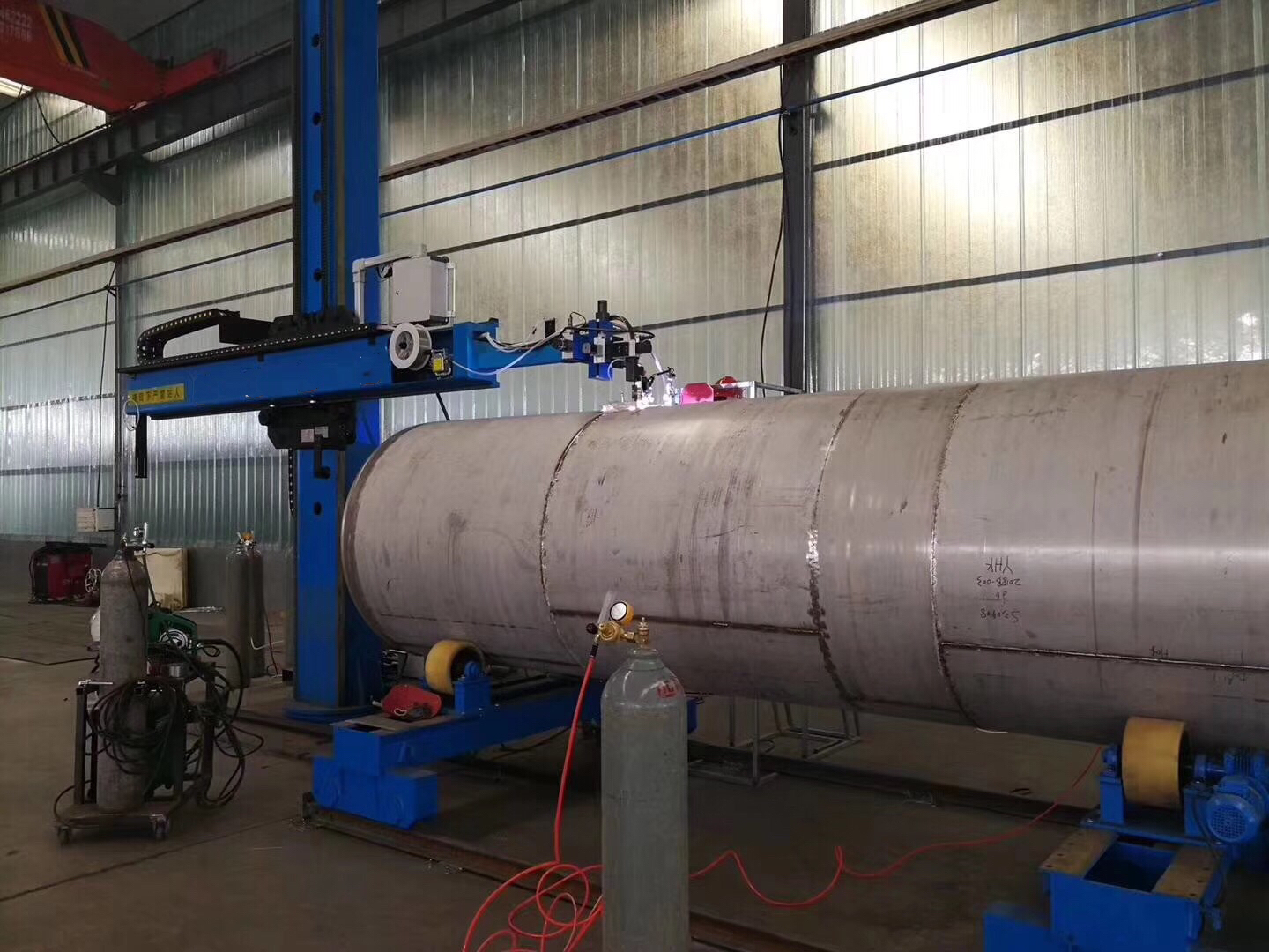 安陽安達(dá)機(jī)械深熔焊接工藝 不銹鋼反應(yīng)釜深熔氬弧焊機(jī)KTIG