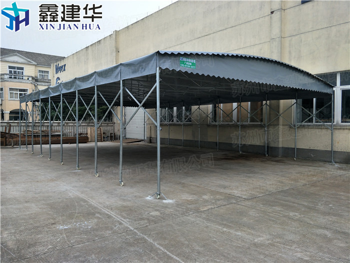 活動伸倉庫移動縮雨棚圖片/活動伸倉庫移動縮雨棚樣板圖 (4)