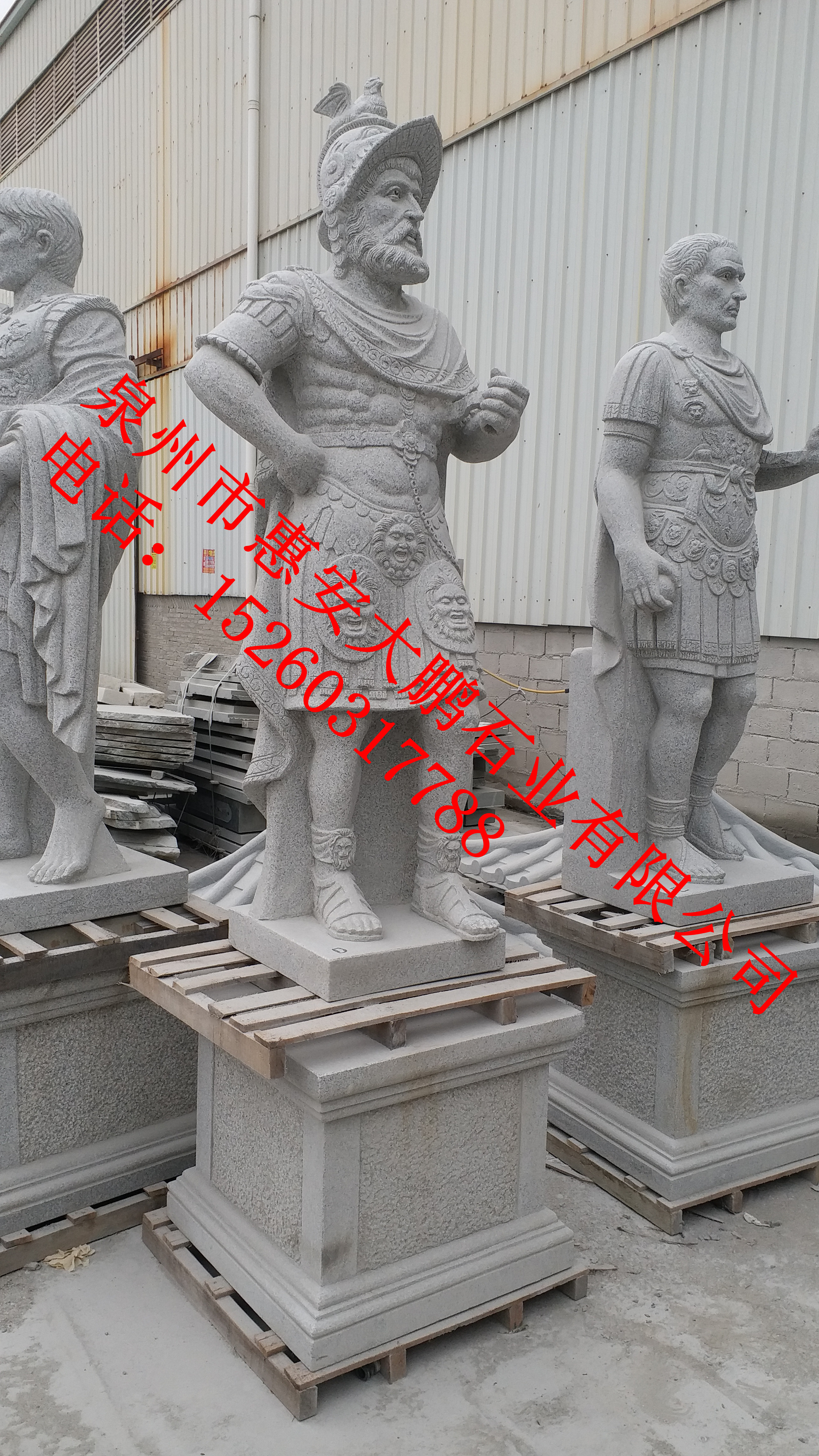 福建大鵬石雕定制羅馬將軍 歷史人 福建大鵬石雕定制羅馬將軍歷史人物 羅馬將軍石雕