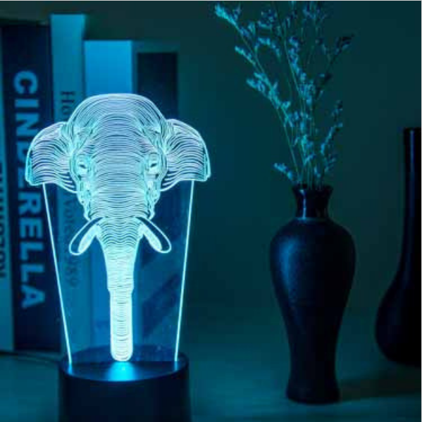 象形LED臺燈 佛山 創(chuàng)意LED臺燈 佛山3DLED小夜燈